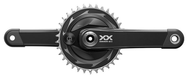 Pédalier Sram XX SL T-Type Eagle PowerMeter DUB Wide 34 Dents 12V Noir (Sans Boitier)