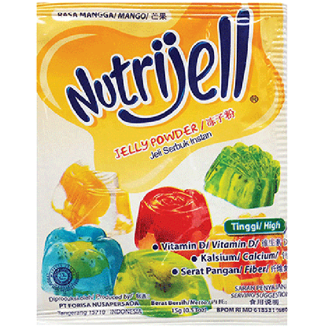 Nutrijell Jelly Powder Mango 15g