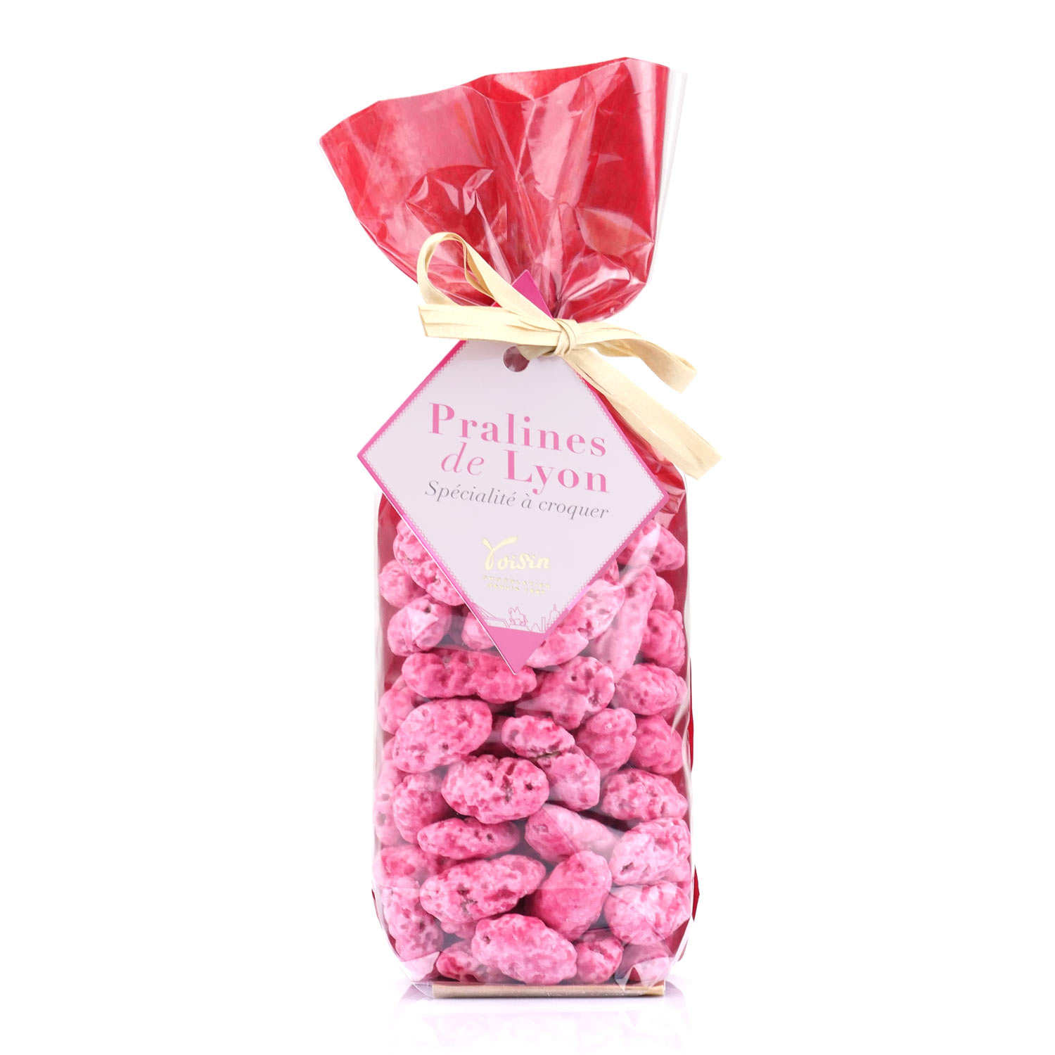 Sachets de pralines roses extra fines -Voisin
