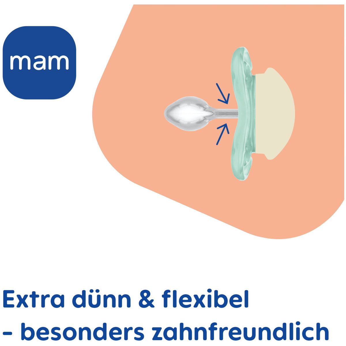 MAMMAM   Supreme Night Silikon Schnuller rose 16M+