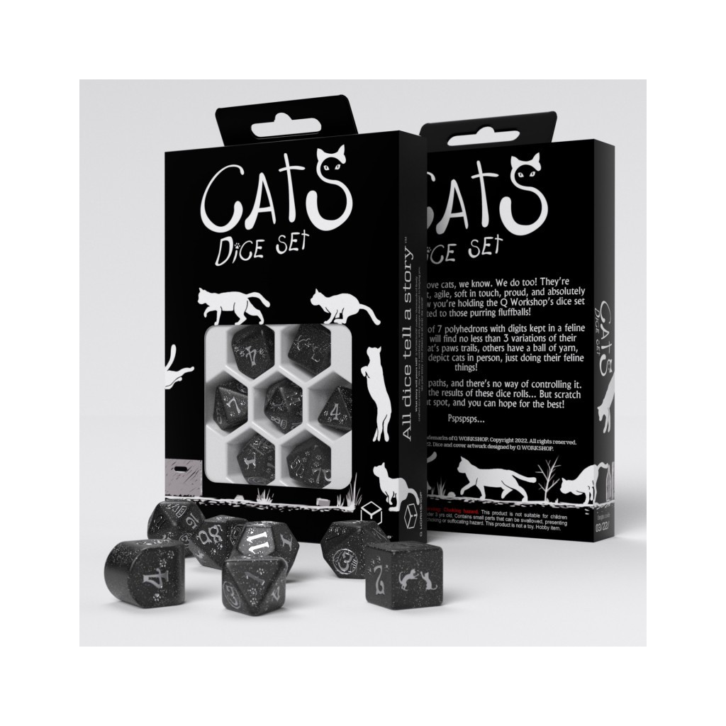 CATS Modern Dice Set : Waffle