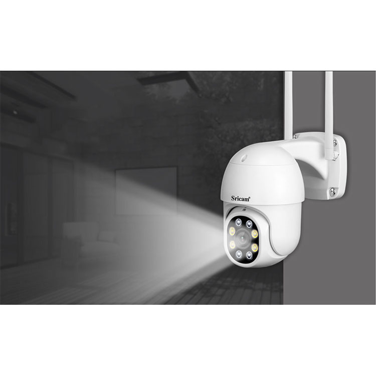 (2MP) WiFi Kamera HD 1080p / IR LED's Nachtsichtfunktion / Bewegungserkennung / Auto Tracking / AP / Audio / Micro SD / IP66 (iOS/Android)