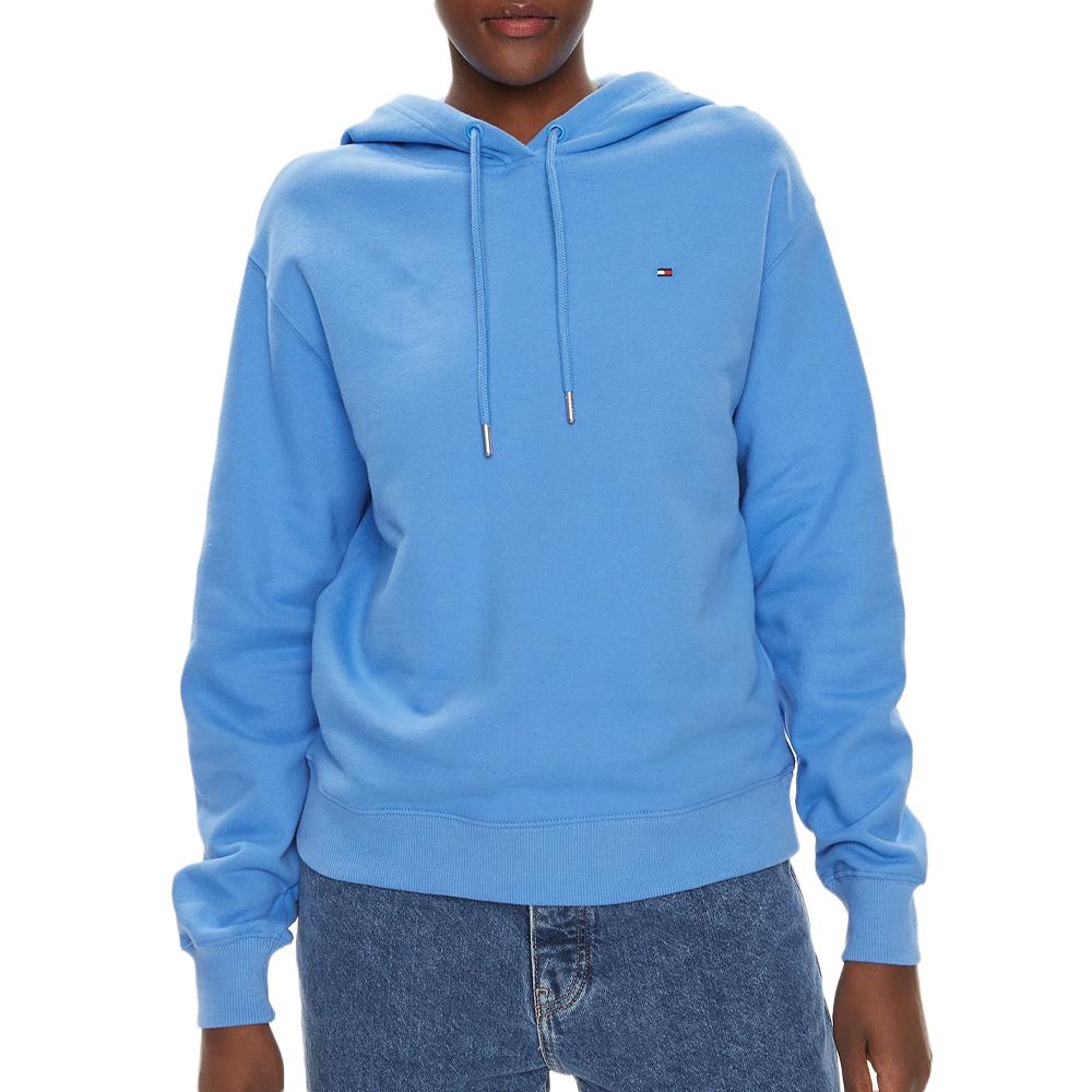 Tommy Hilfiger Sweat Bleu Femme Tommy Hilfiger On Chest