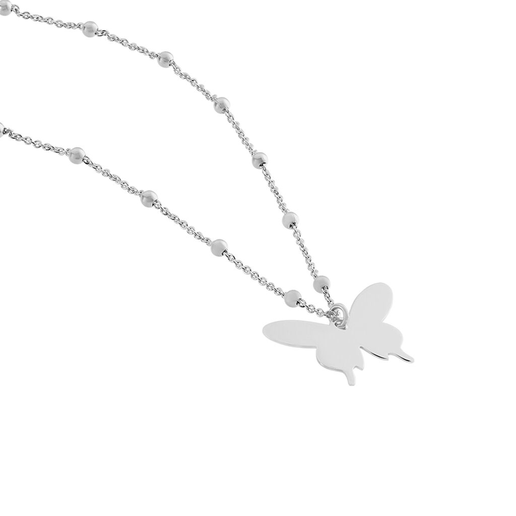 Collier Argent Lauree