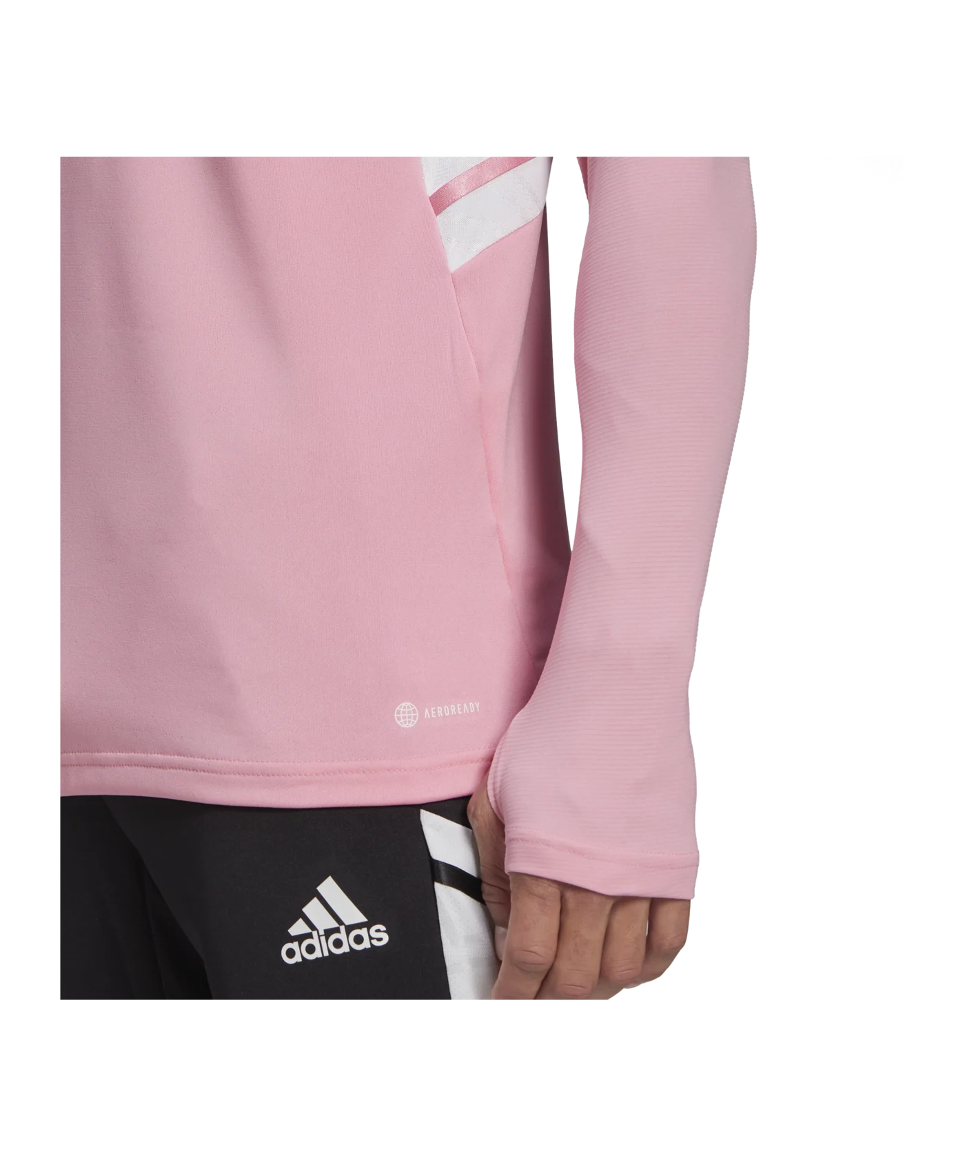 adidas Condivo 22 HalfZip Sweatshirt Rosa Weiss