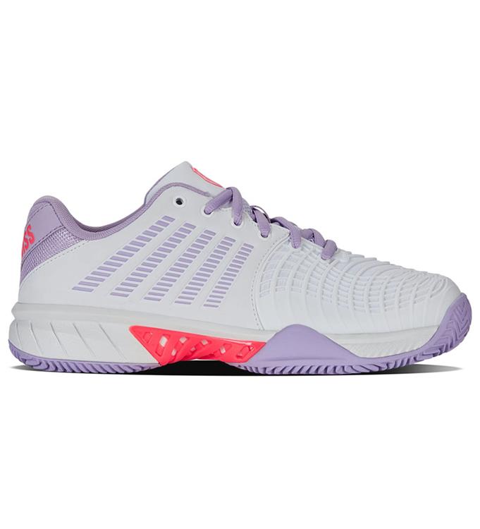 K-Swiss EXPRESS LIGHT 3 CLAY 98563182M WHITE-ORCHID-PETAL-NEON-BLAZE