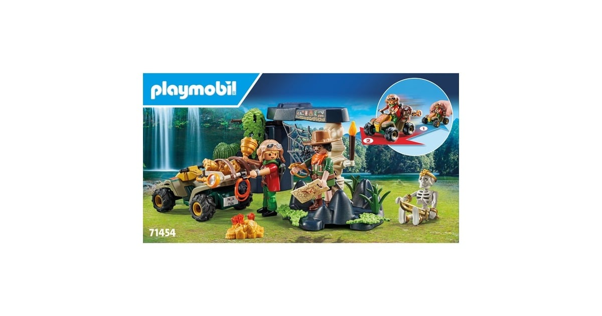 PLAYMOBILSports & Action - Schatzoeken in de jungle Constructiespeelgoed  (71454)