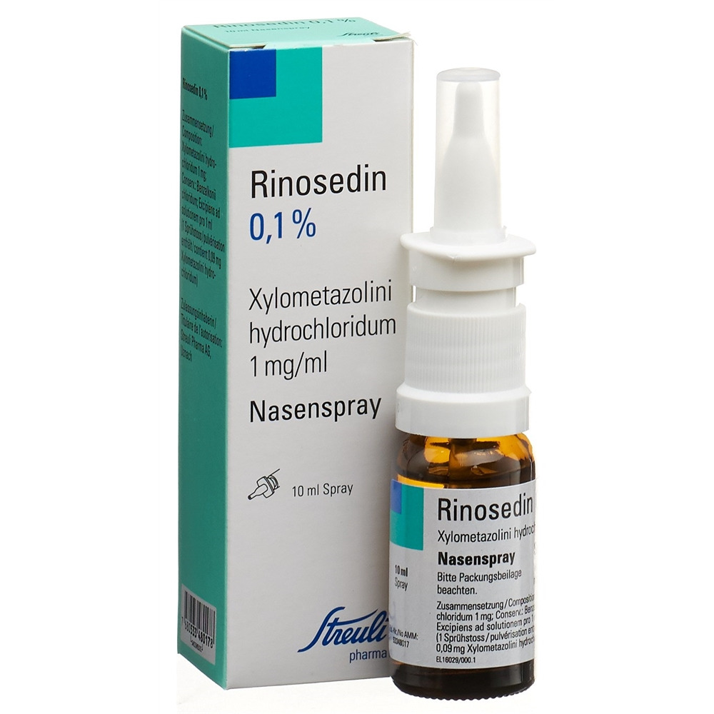 RINOSEDIN Nasenspray 0.1 % Nasenspr 10 ml