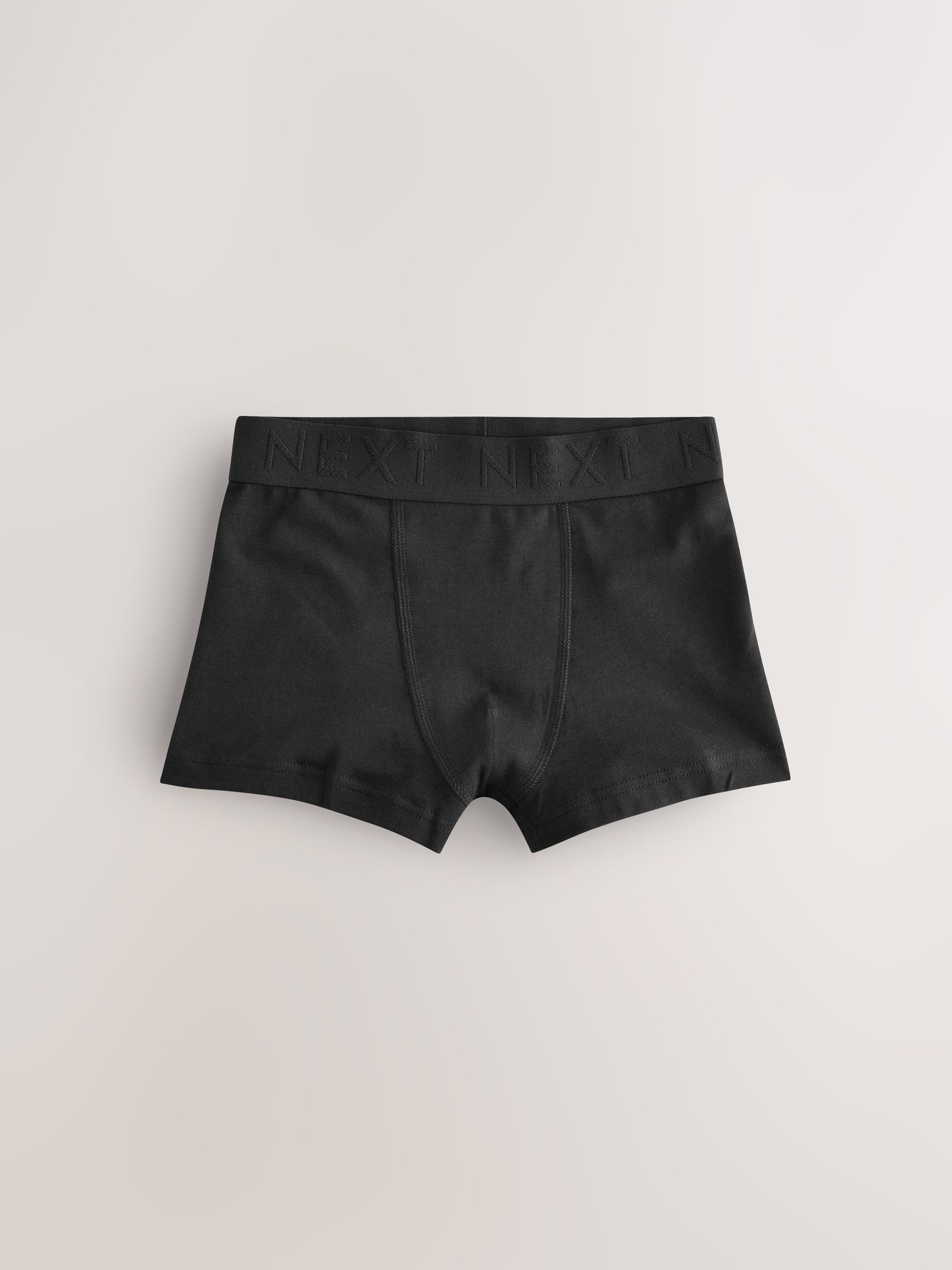 Zwarte tailleband - Verpakking van 5 trunks (1,5-16jr)