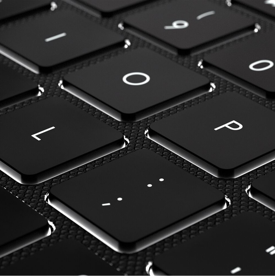 Logitech - Folio Touch til iPad Air (4 gen) - OXFORD GREY - Nordic