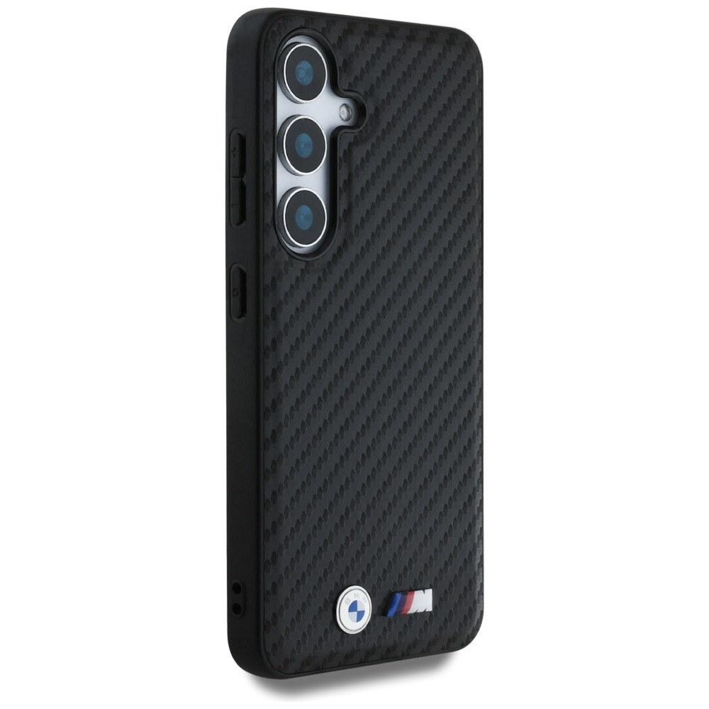 Samsung Galaxy S25 Hardcase Hülle Carbon MagSafe-Modul (BMHMS25S24PUCILK) - Schwarz