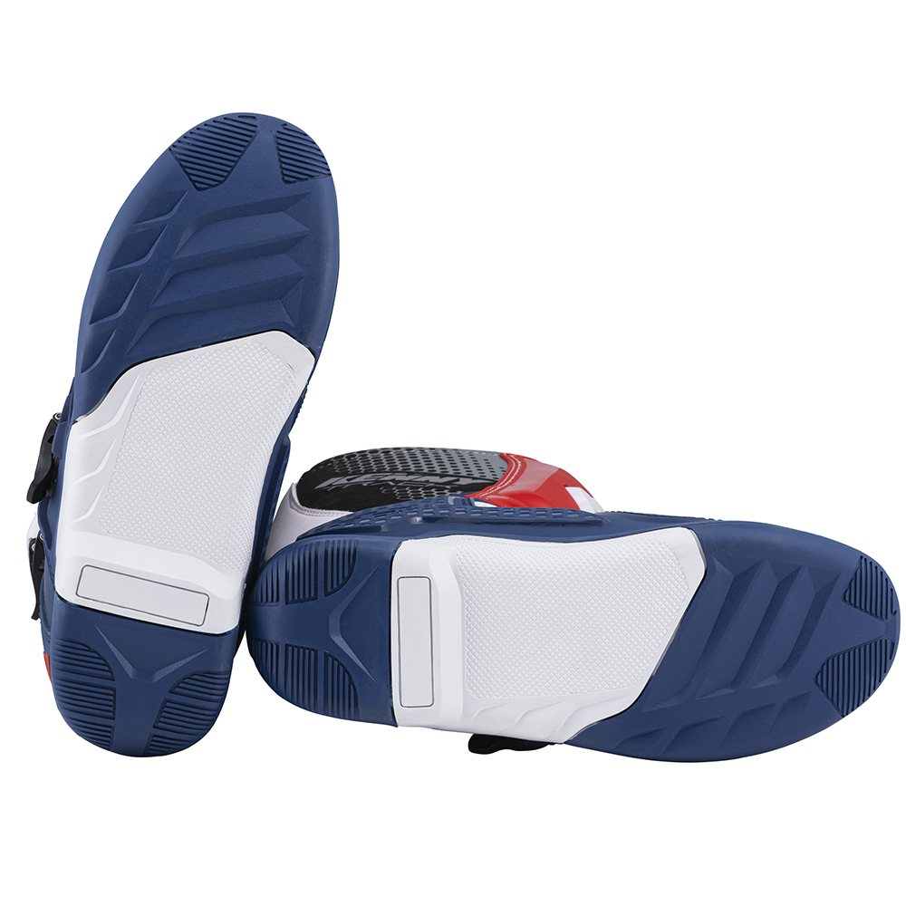 Kenny - Bottes Track Navy / Blanc / Rouge