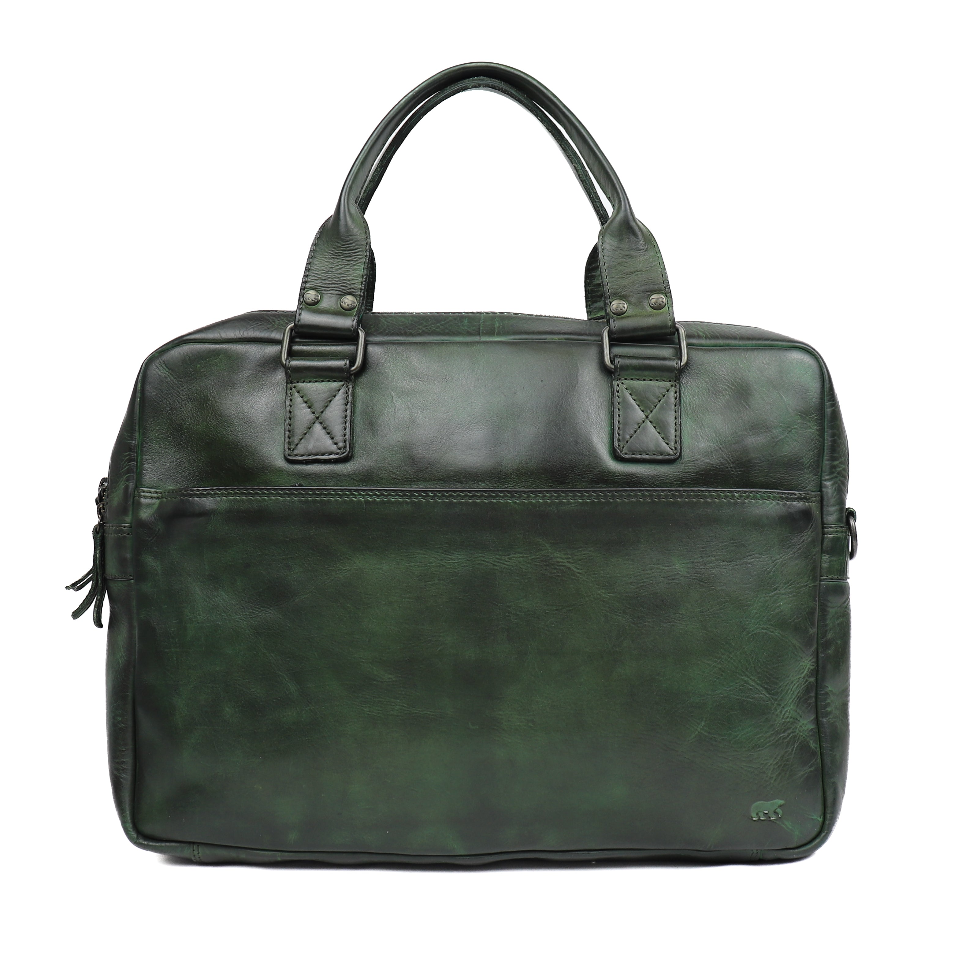 Laptoptas 'Leandro' groen Groen