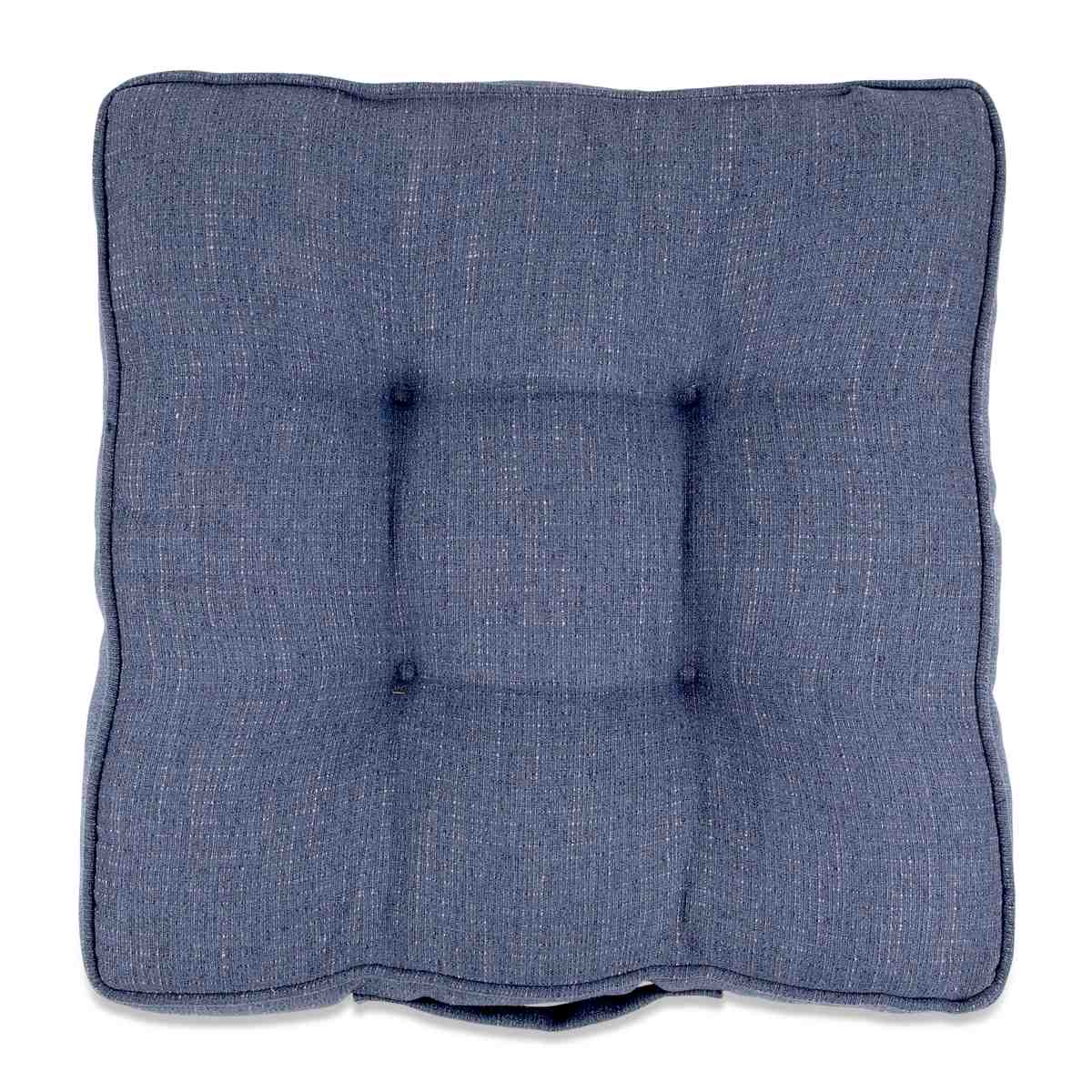 In the mood coussin de jardin salvador - 45x45x7 cm - pe - bleu