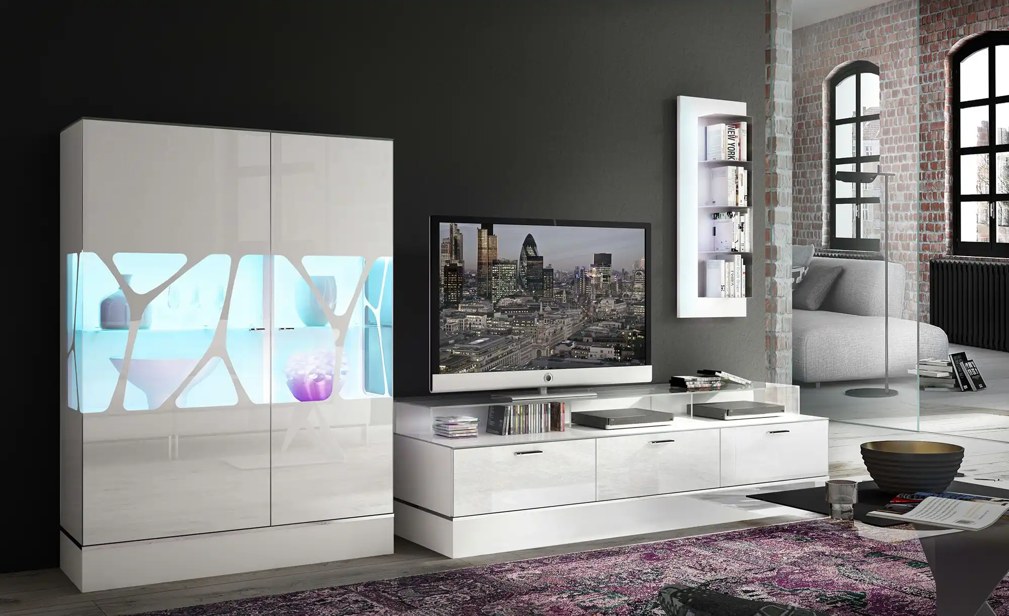 LEONARDO Highboard Cube