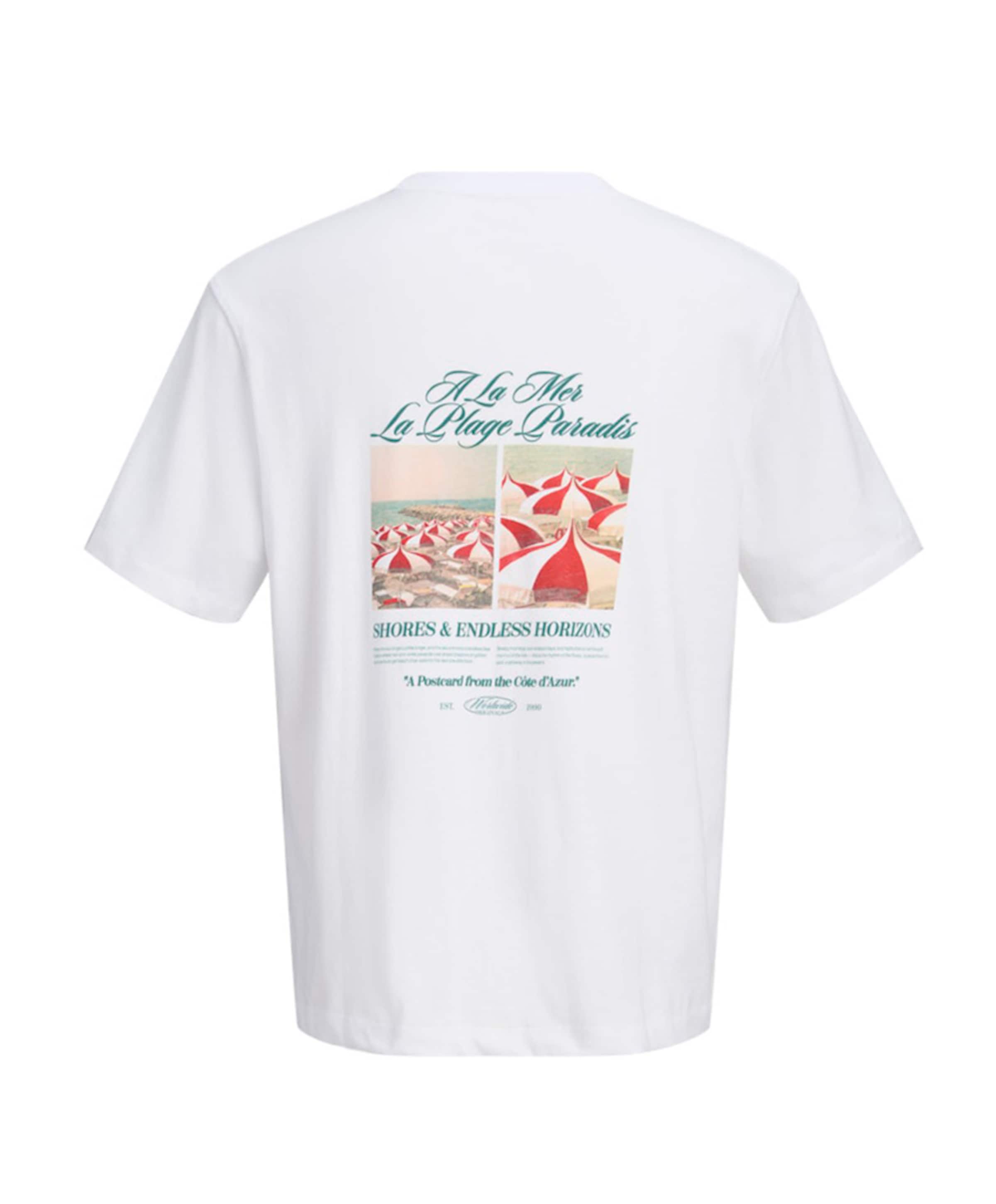 Jack & Jones Jongens T-shirt wit