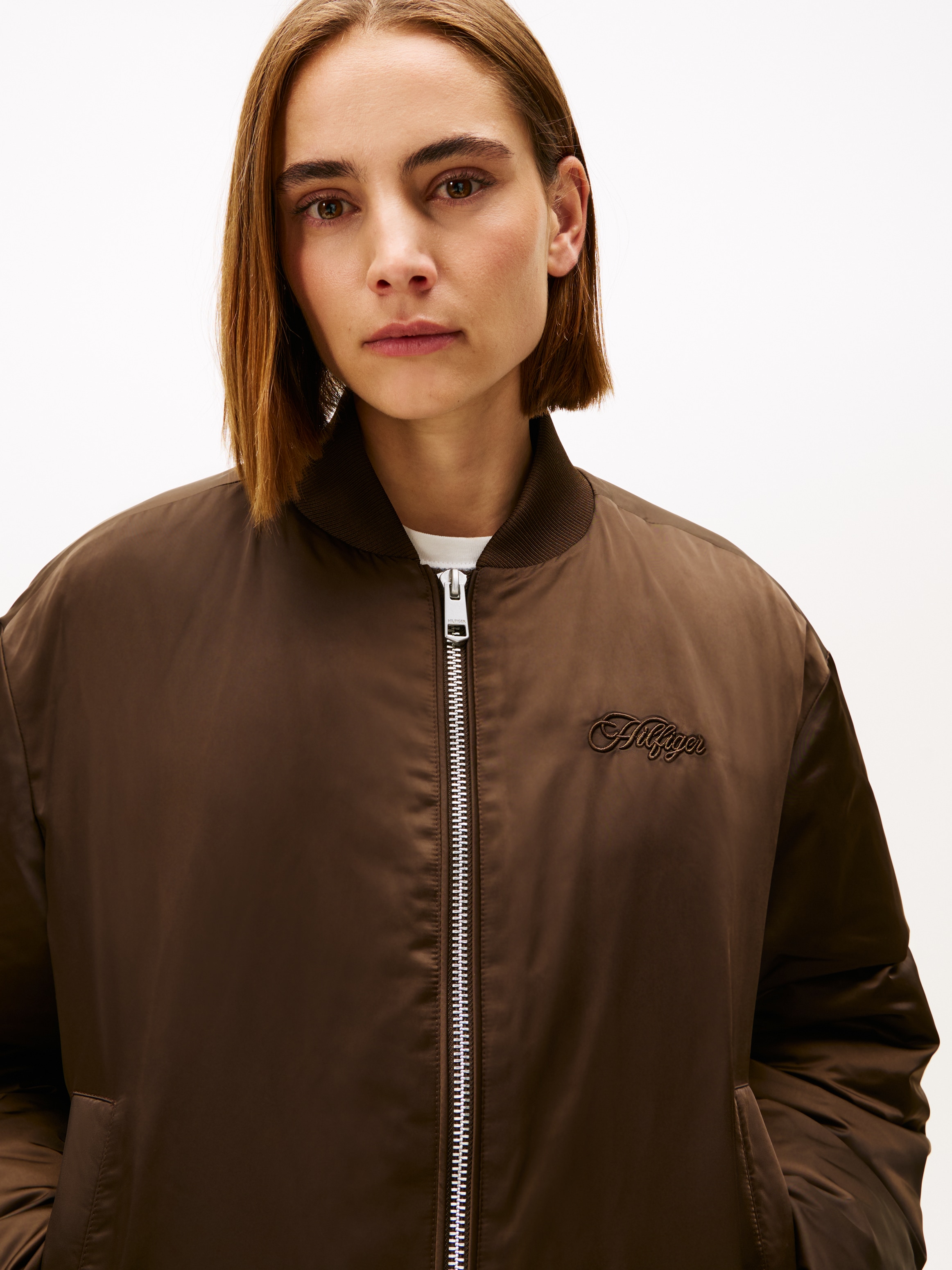 Tommy Hilfiger Bomberjacke »SATEEN PADDED RLX BOMBER«