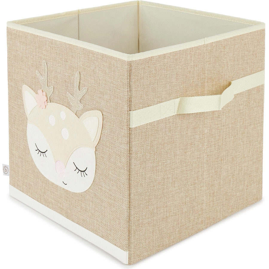 bieco Staubox Reh Ella, Natur 32cm