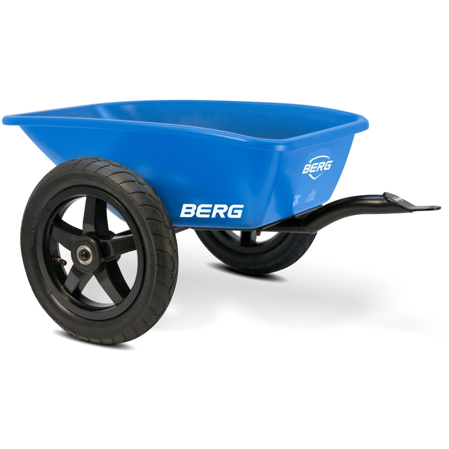 BERG Pedal Go-Kart Buddy Blue Set (inkl. Anhänger Blau und Anhängerkupplung)