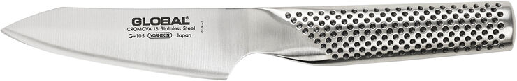 Global G-105 kokkekniv stål 10 cm Sølv