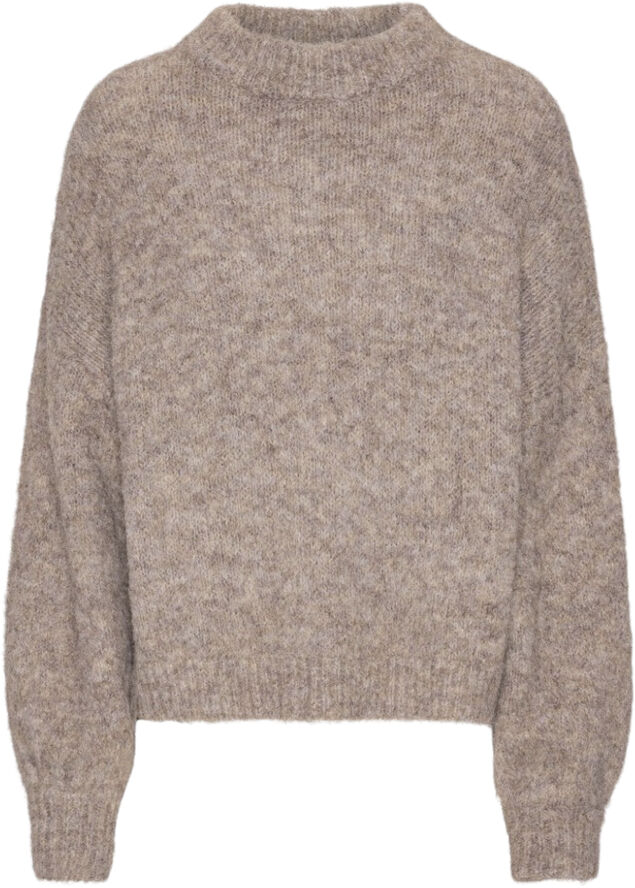 A-VIEW Patrisia solid knit pullover Brown