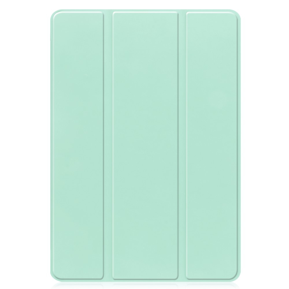 Samsung Galaxy Tab S9 FE  Plus Leder Tasche Smart Cover Hülle S-Pen Halterung - Türkis