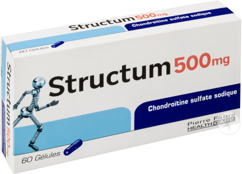 Structum 500mg Chondroïtine Sulfate Sodique 60 Gélules