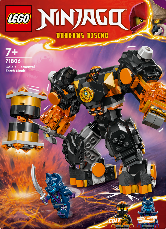 LEGO Ninjago - Coles jord-elementrobot (71806)