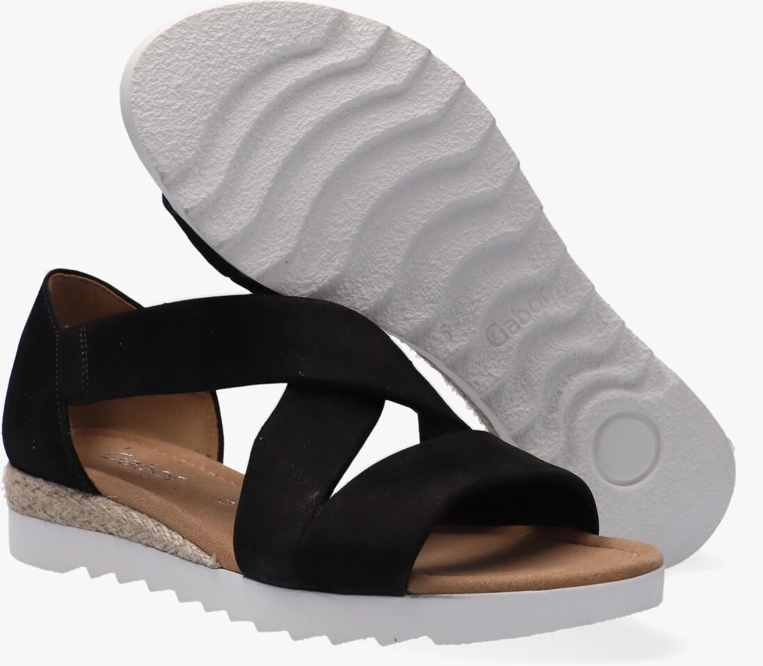 GABOR zwarte gabor sandalen 711.1
