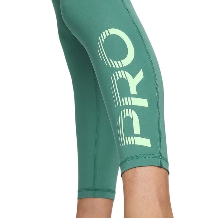 Nike Pro Dri-FIT Mid Rise 7/8 Graphics Tight Dames