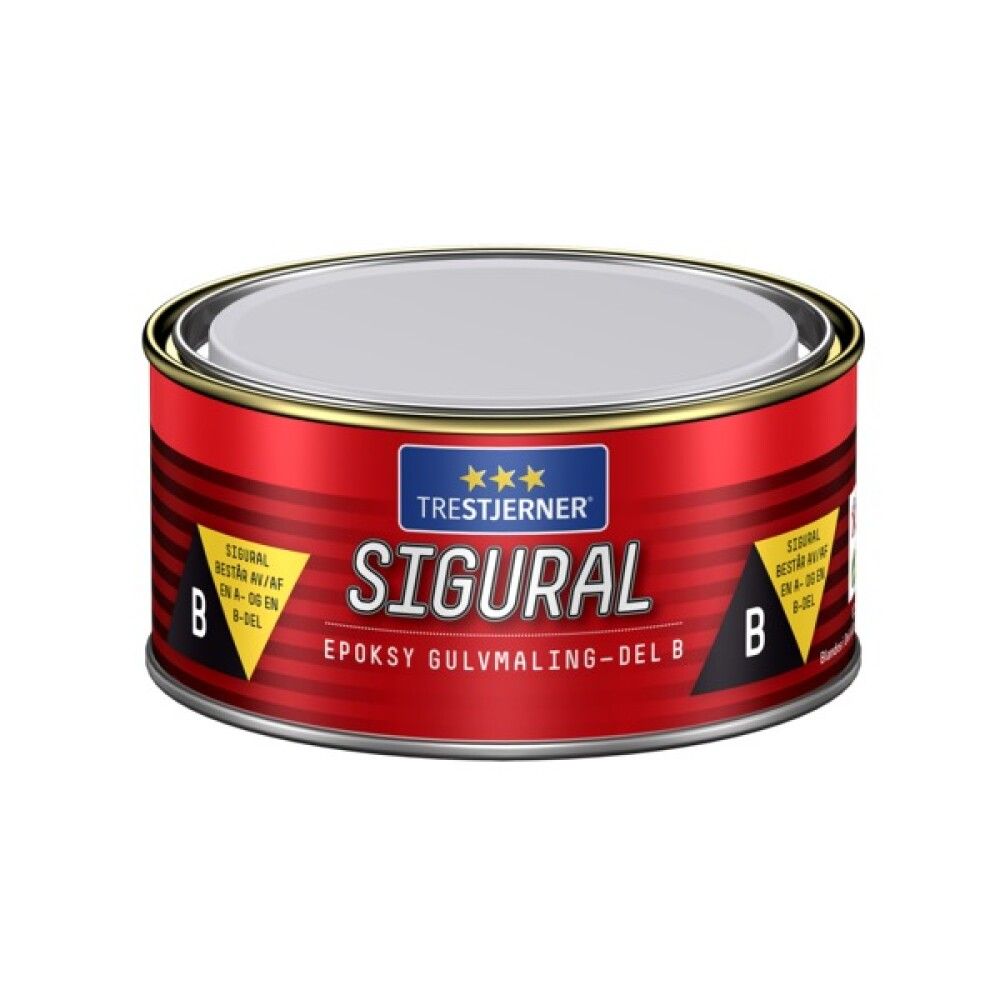 GULVMALING TRESTJERNER SIGURAL B-KOMP KLAR0,28L