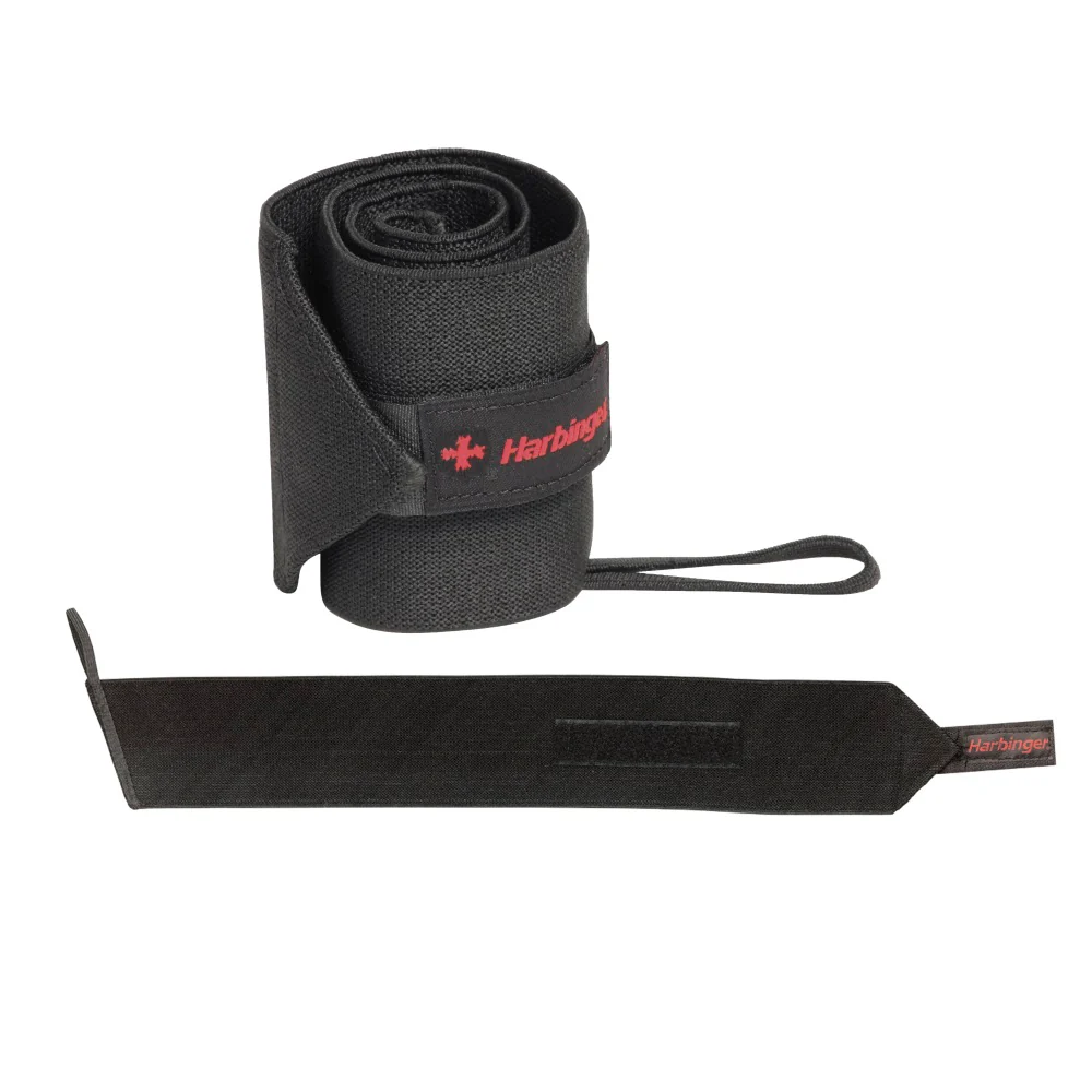 HARBINGER Pro Thumbloop Wrist Wraps 20 BLK