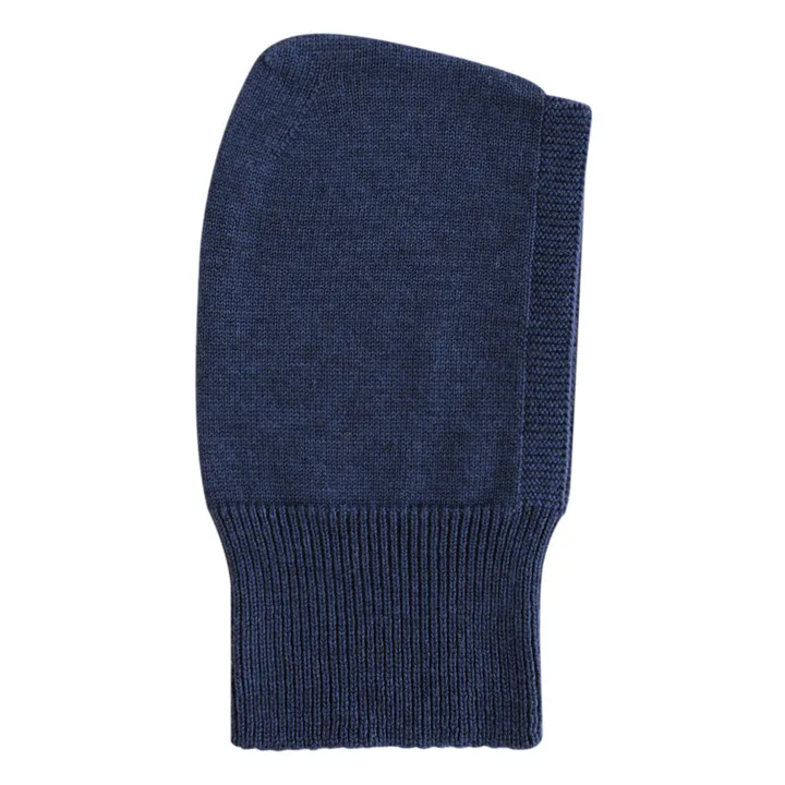 Hvid Cagoule Eddy Laine Mérinos | Bleu marine