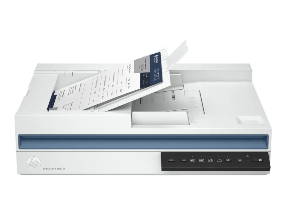 HP Scanjet Pro 2600 f1 - Dokumentscanner - CMOS / CIS - Duplex - A4/Legal - 1200 dpi x 1200 dpi - op til 25 ppm (mono) / op til 25 ppm (farve) - ADF (60 ark) - op til 1500 scanninger pr. dag - USB 2.0