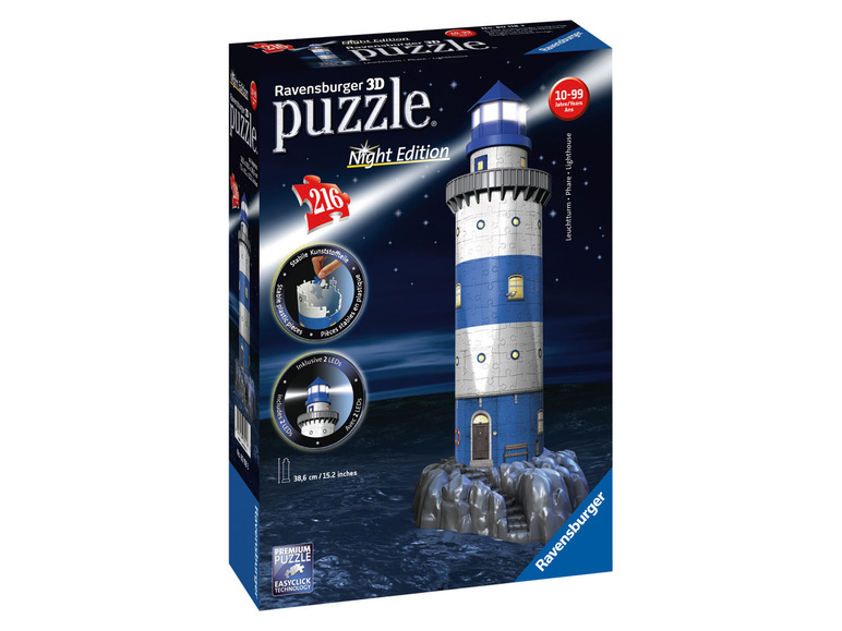3D-puzzel night edition