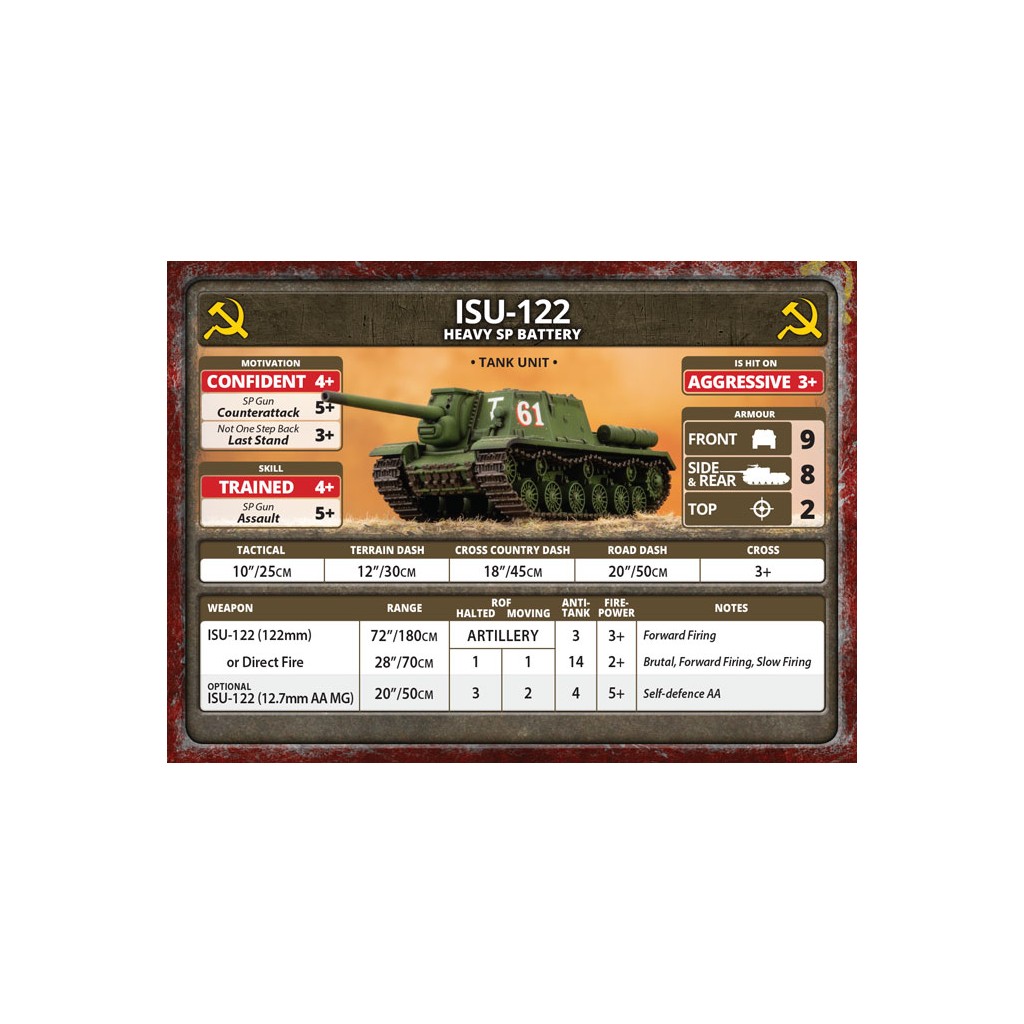 Flames of War - ISU Heavy SP Battery