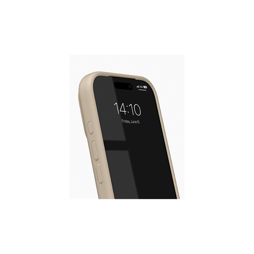 iPhone 17 Pro MagSafe Silikon Hülle Case Recycled (IDSICMS-I2561P-128) - Beige