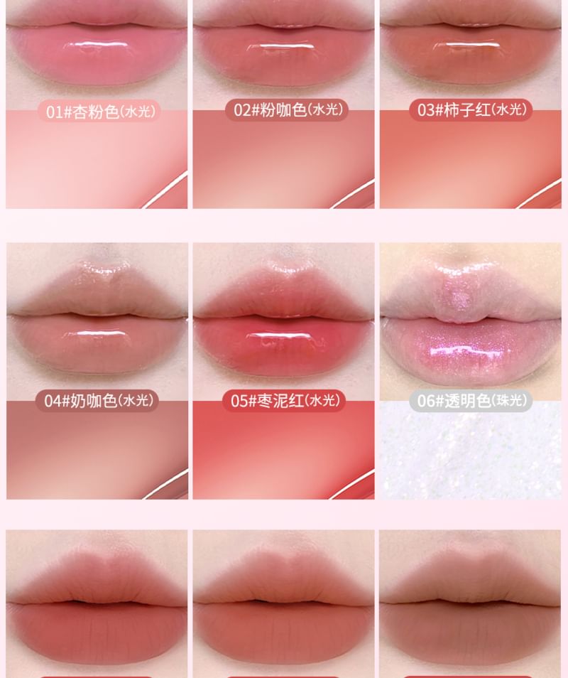 GELLA'S - Dualeffect Lip & Cheek Blush Palette - S01#Latte