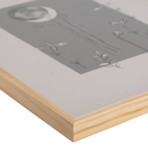 cadre photo bois 30x40 naturel