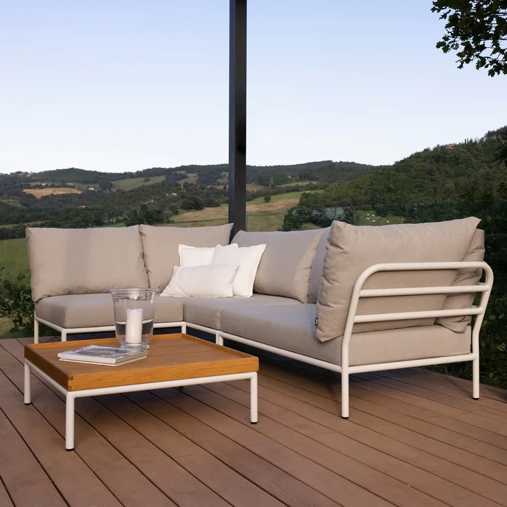 HOUE - Level 2 Sofa, rechts, dark grey / alpine