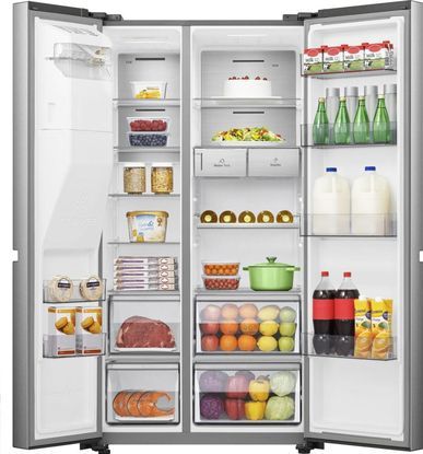 RS818N4TIC - Koel-Vriescombinatie - Zwart - 471L Koelen - 215L Vriezen