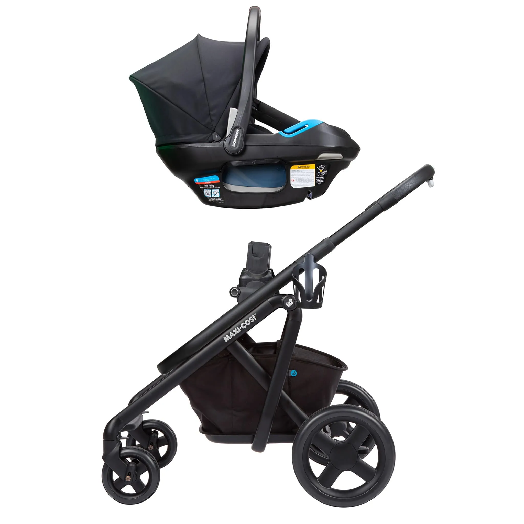 Maxi-cosi Poussette Lila Modular - Essential Noir