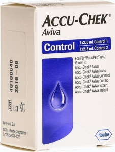 ACCU-CHEK AVIVA Kontroll-Lösung 2 x 2.5 ml