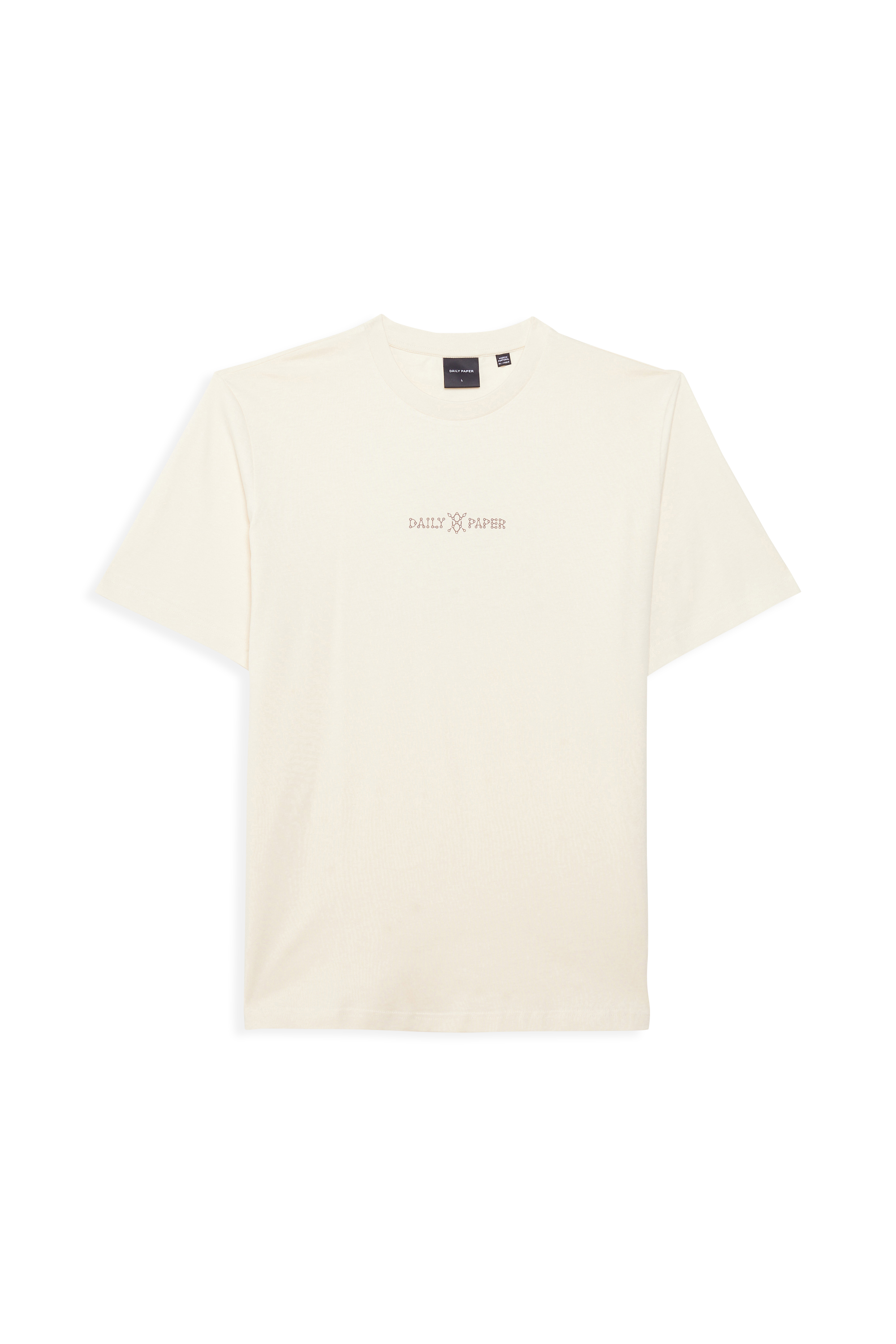 Daily Paper t-shirt raysan ss t-shirt Beige