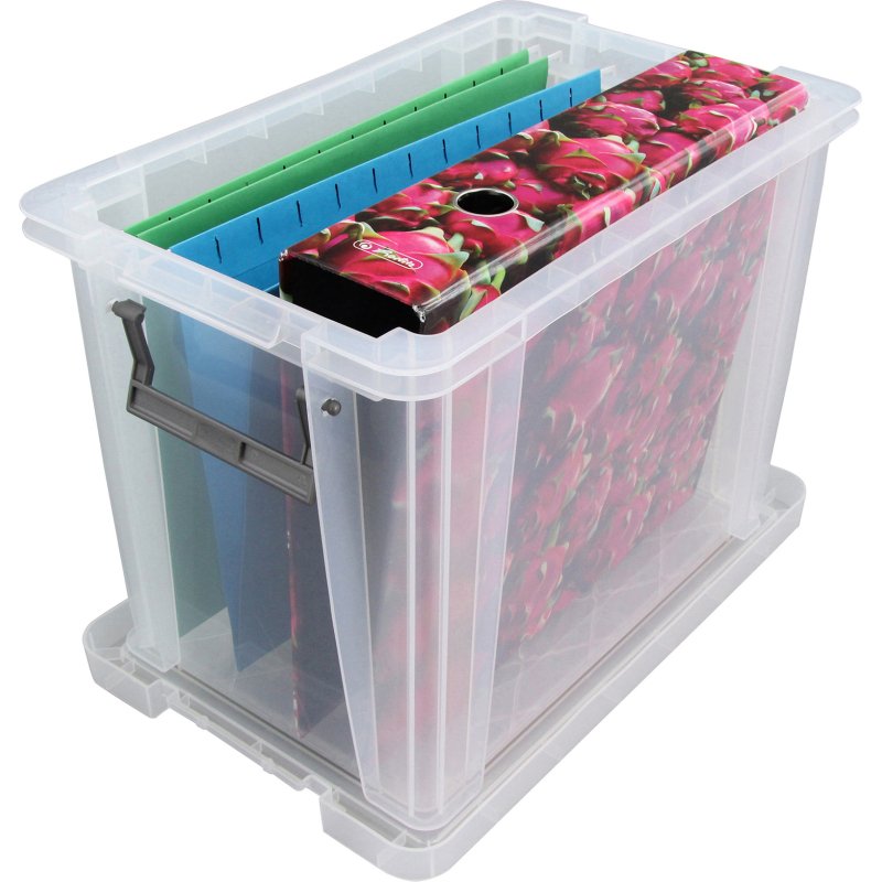 Boîte de rangement plastique 18,5 L WHITEFURZE Allstore - incolore