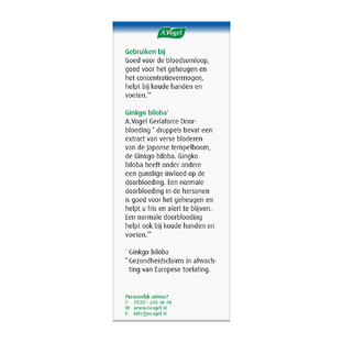 A.Vogel Geriaforce Doorbloeding* druppels 100ML