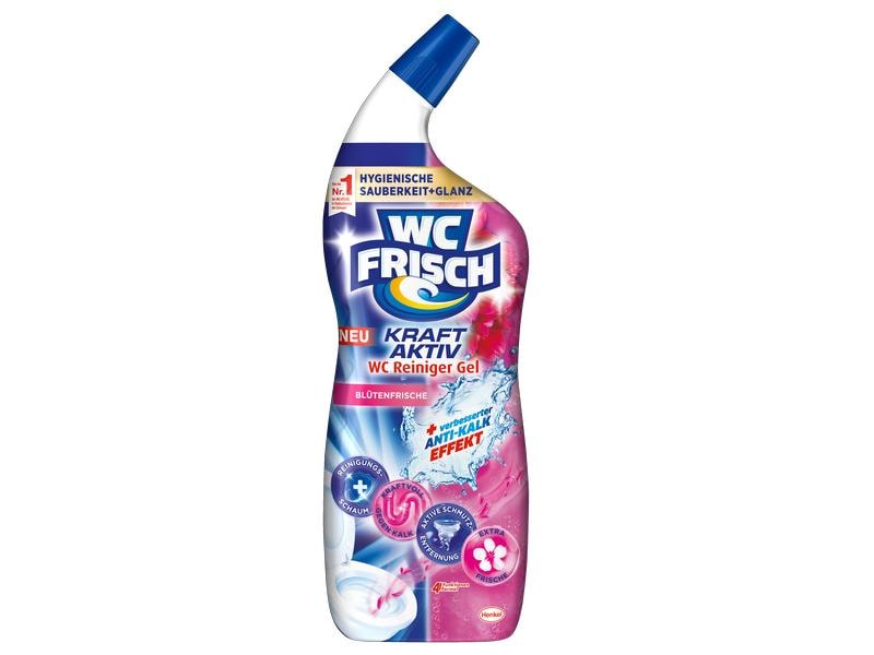 WC Frisch WC-Reiniger Kraft-Aktiv Reiniger Blütenfrische 75 Toilettenreiniger für hygienische Frische