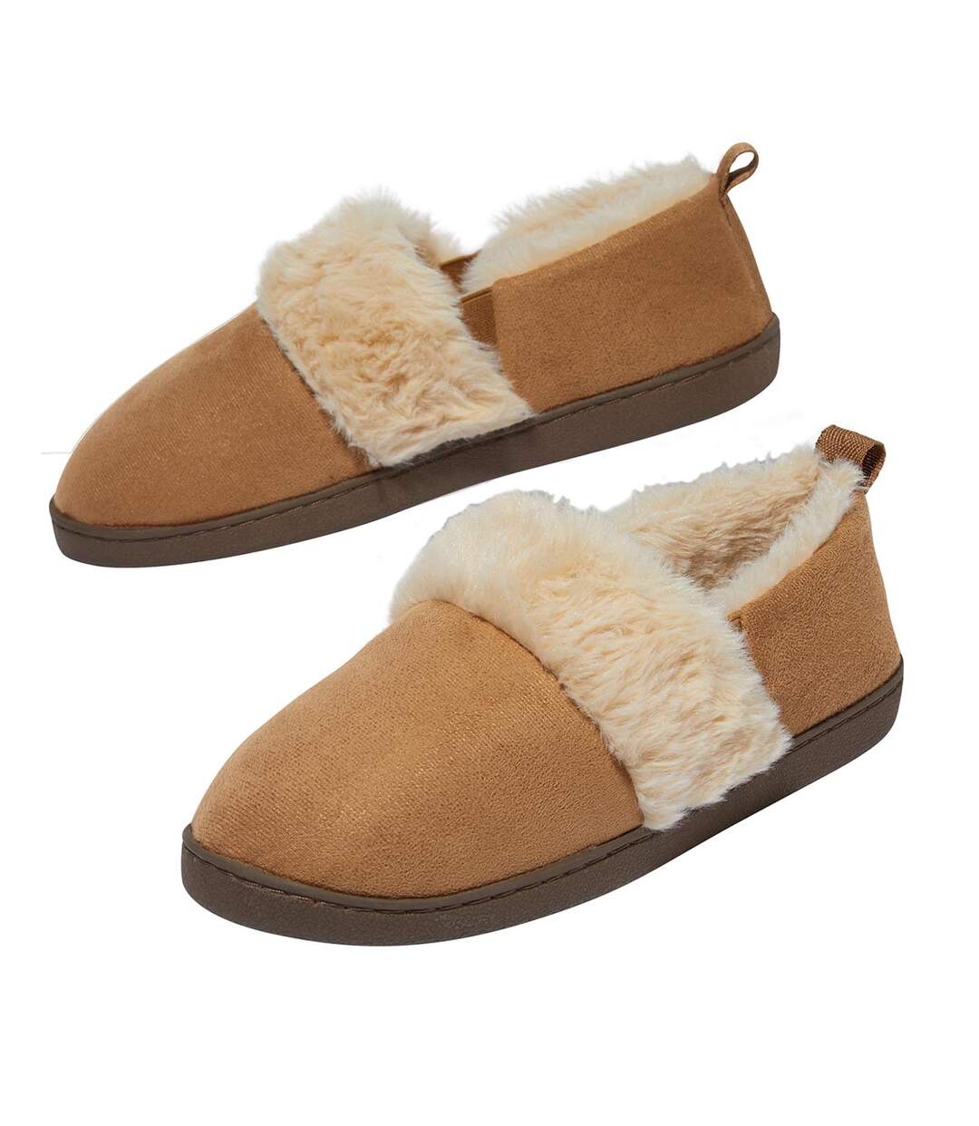 Chaussons Scratchés Fourrés