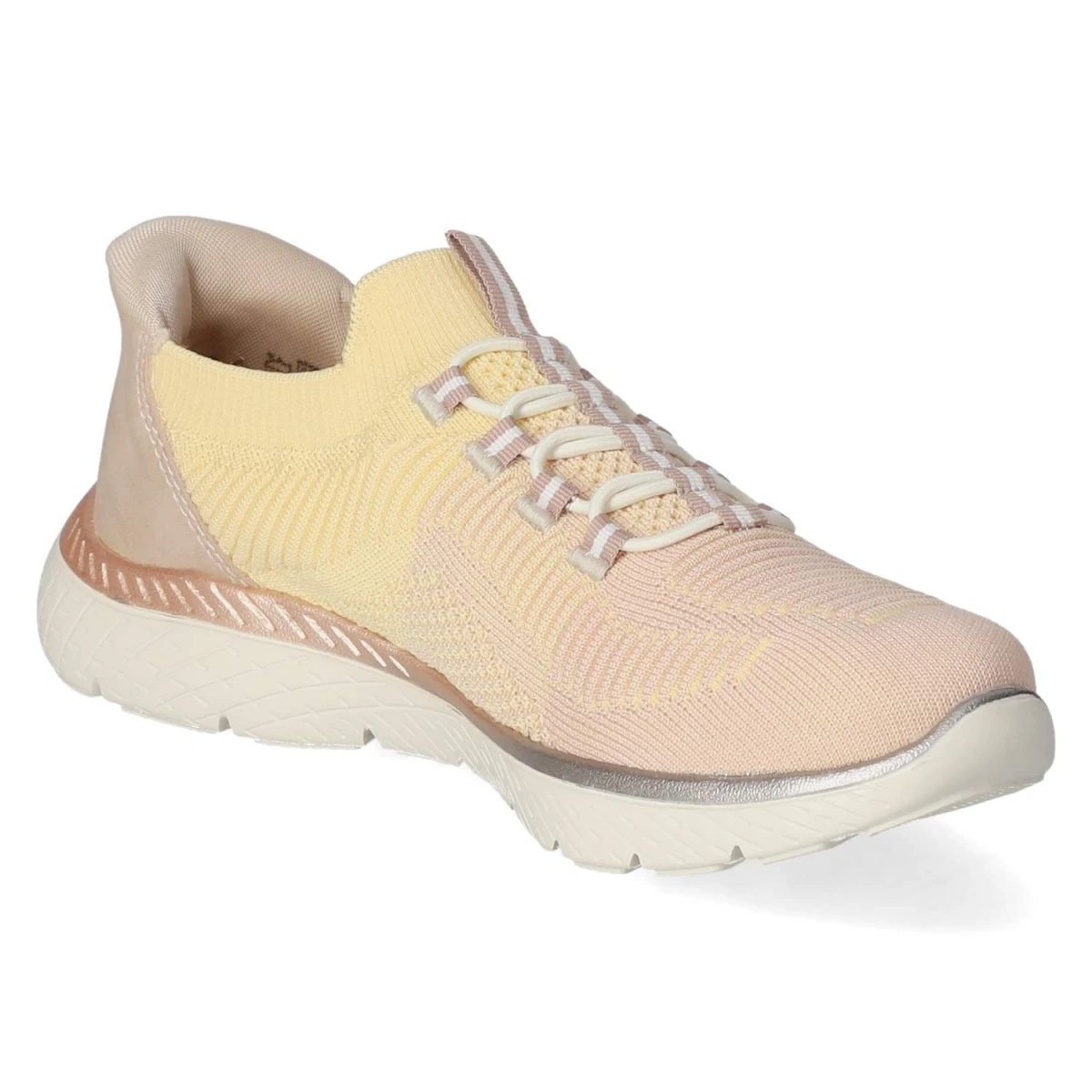 RiekerSlip On Sneaker - gelb kombi