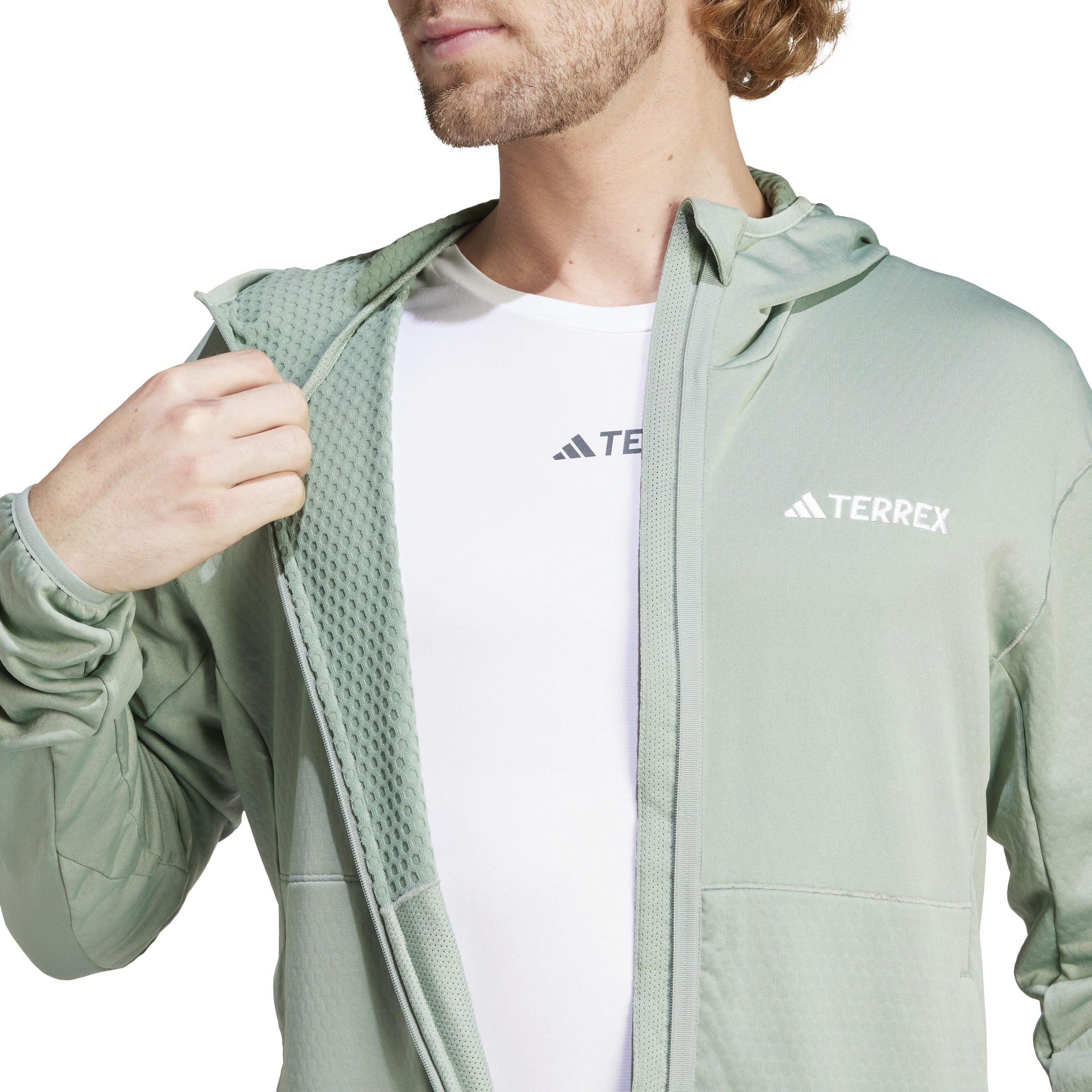 adidas Terrex XPerior Light Fleece Hooded Jacket Mens
